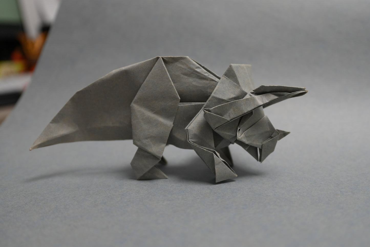 VINTAGE origami papar GRAY BLUE and other 9 colors