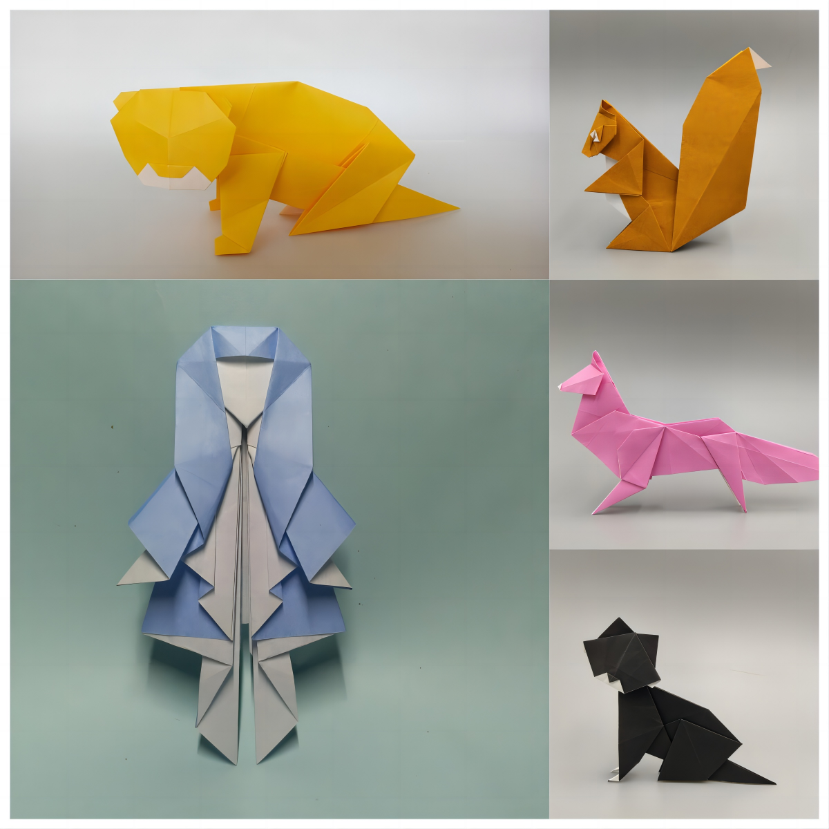 #1 Pure origami by Zhaoyanjie