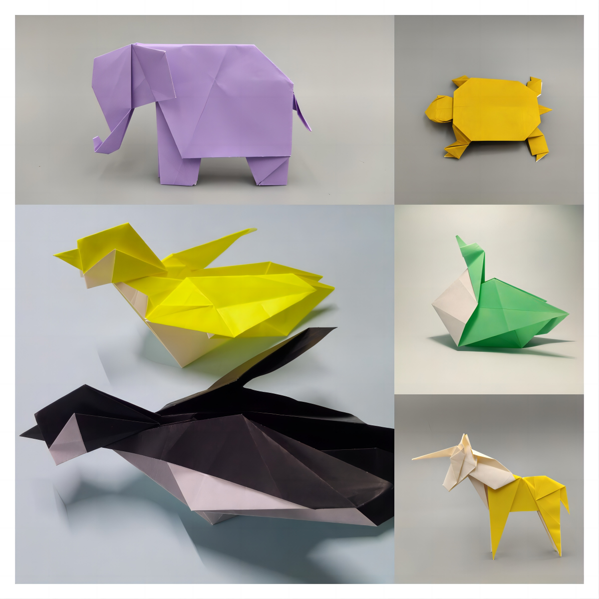 #1 Pure origami by Zhaoyanjie