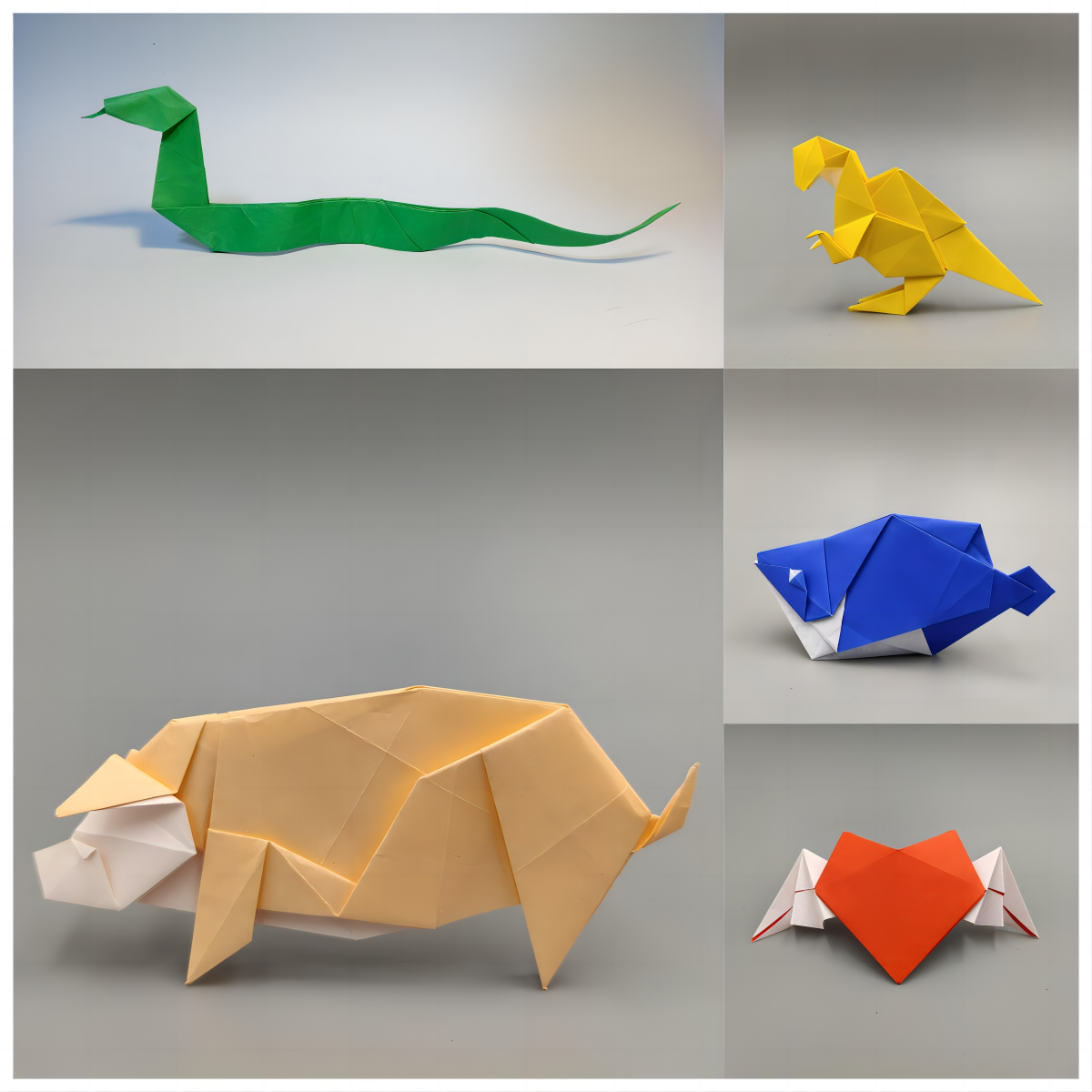 #1 Pure origami by Zhaoyanjie