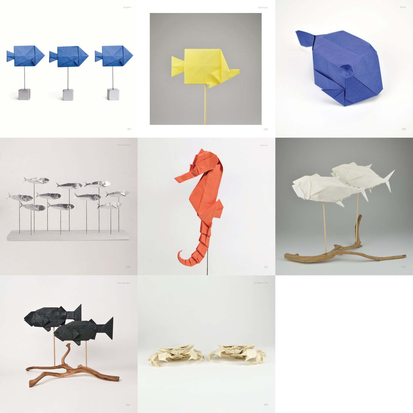 Marine Origami by Joseph Hwang 海洋折纸 hardcover origami book