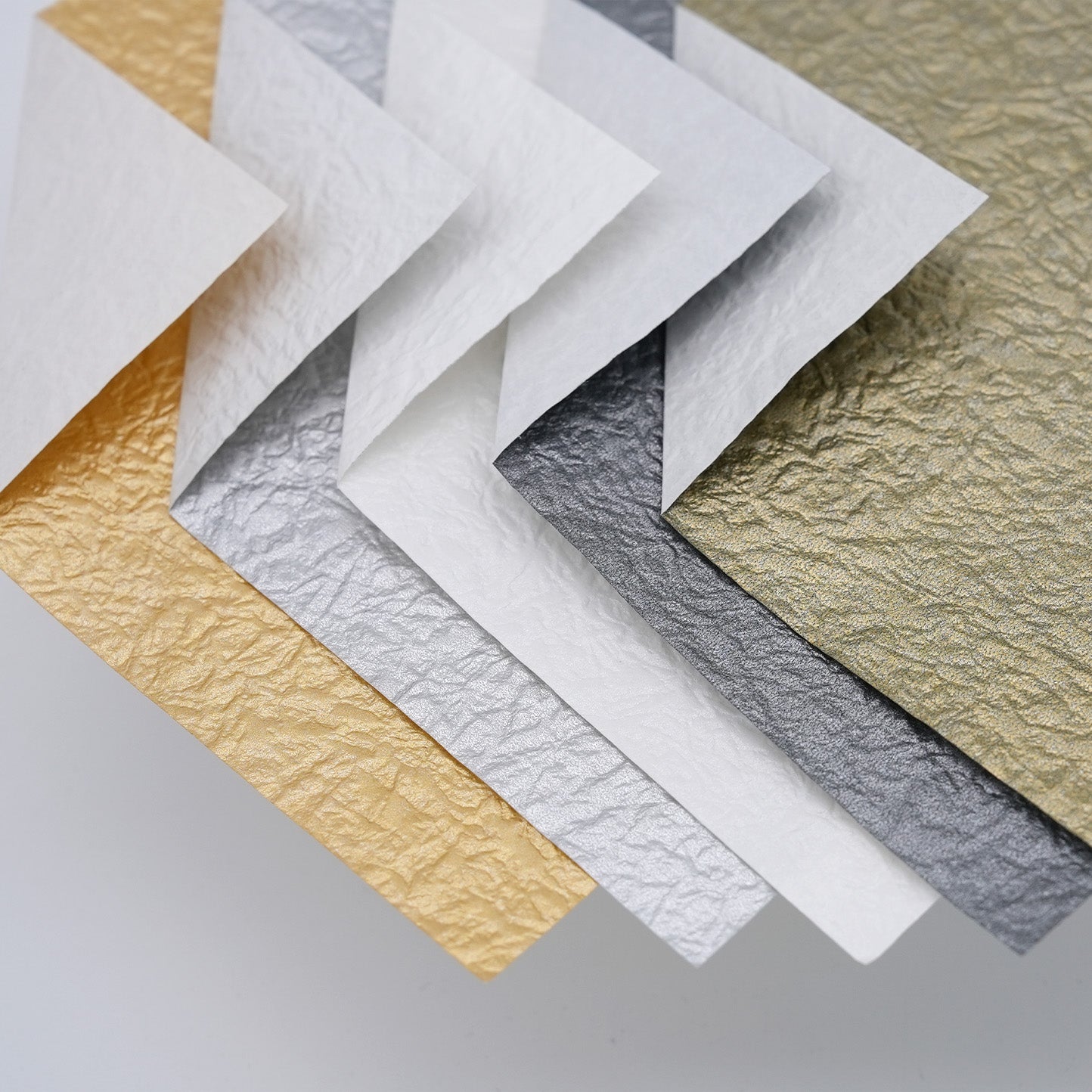 metallic luster Echizen Momigami Washi
