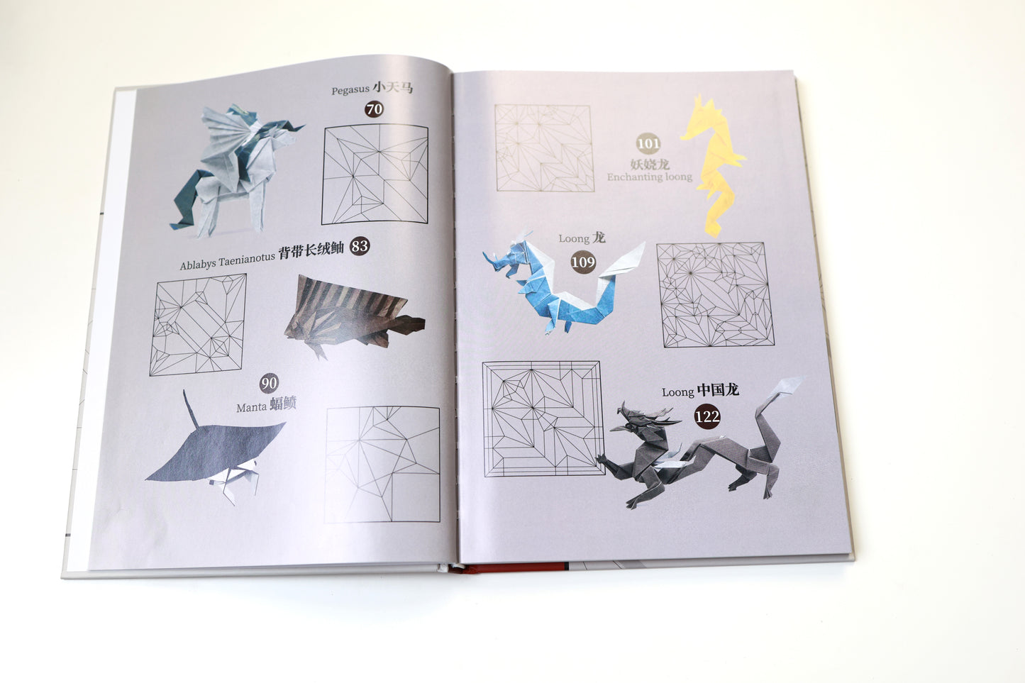 New book Chinese New Year Origami 2024 [hardcover printed book]