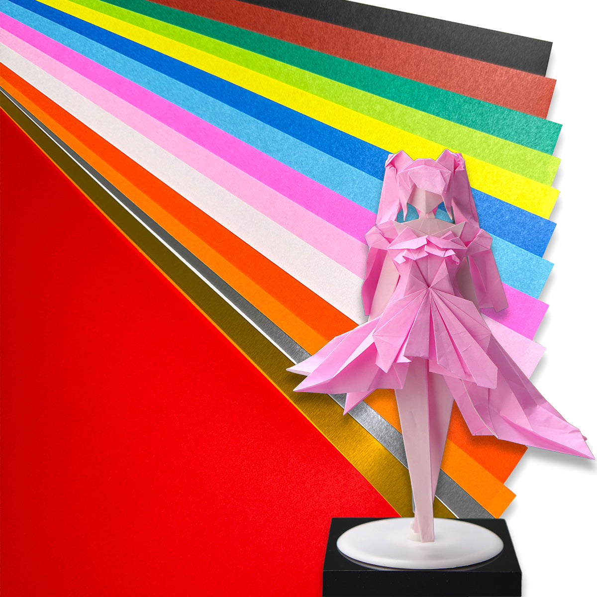 Pack: SAOC Color Paper, Double-sided extra large，stronger～