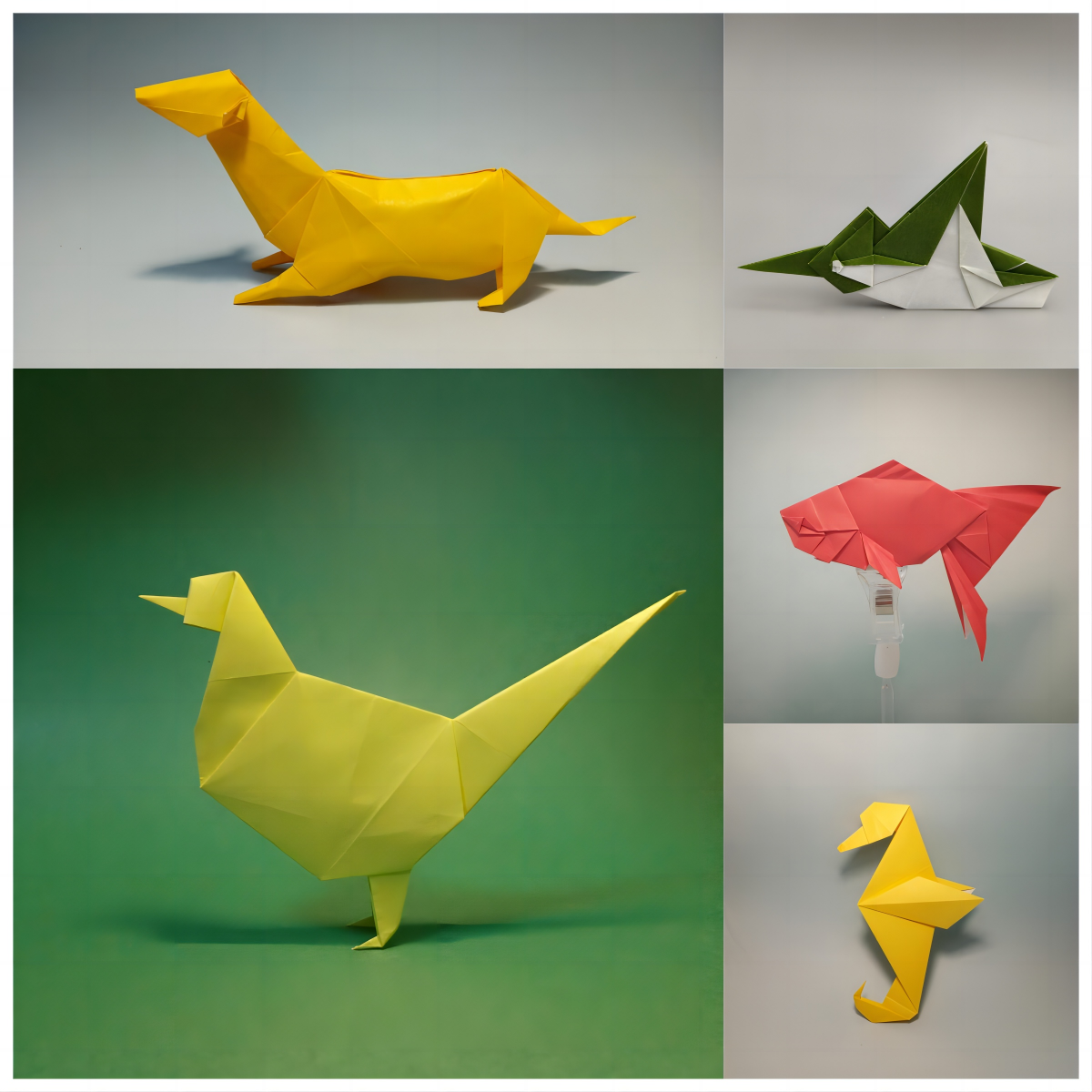 #1 Pure origami by Zhaoyanjie