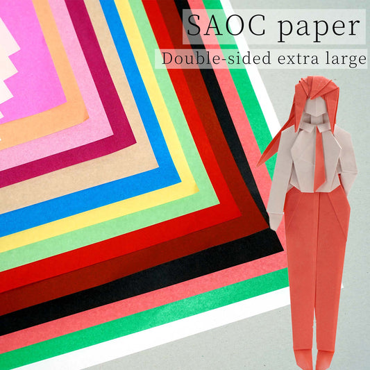 Pack: SAOC Color Paper, Double-sided extra large，stronger～